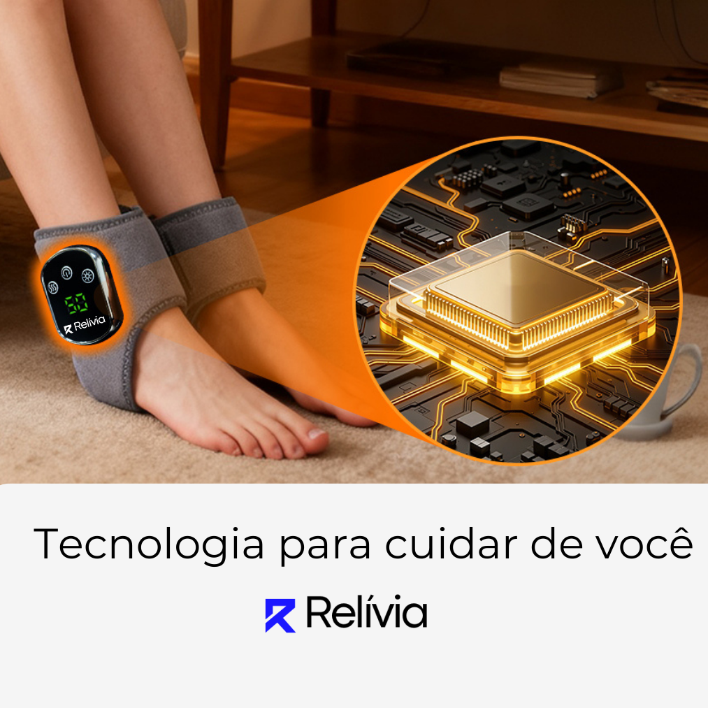 Massageador Relívia Vital Pulser 3 em 1