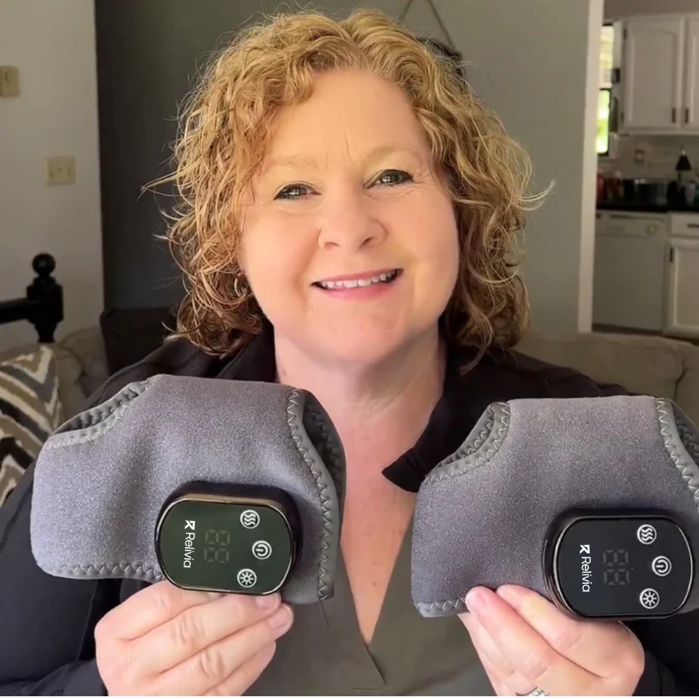 Massageador Relívia Vital Pulser 3 em 1