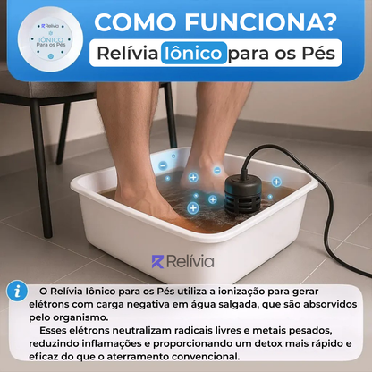 Relívia Iônico para os Pés