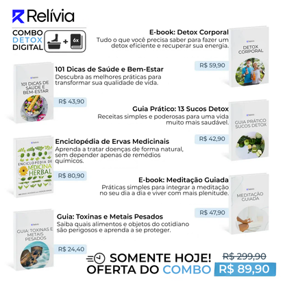 Relívia Iônico para os Pés