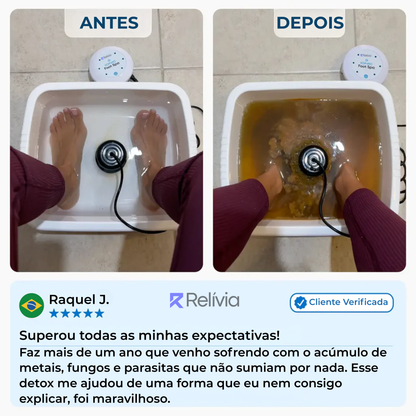 Relívia Iônico para os Pés