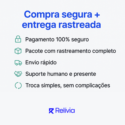 Massageador Relívia Vital Pulser 3 em 1